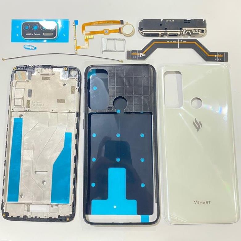 Bộ vỏ Vsmart Live 4 zin hãng.cam kết full combo đầy đủ như hình