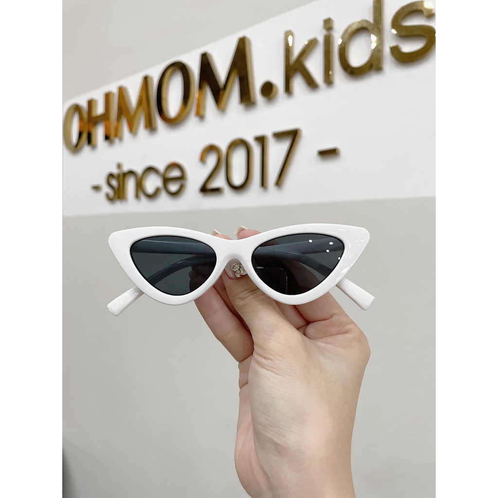 Kính mát mắt mèo cho bé từ 2 đến 5 tuổi | Kính mát chống tia UV, chống lóa cho bé