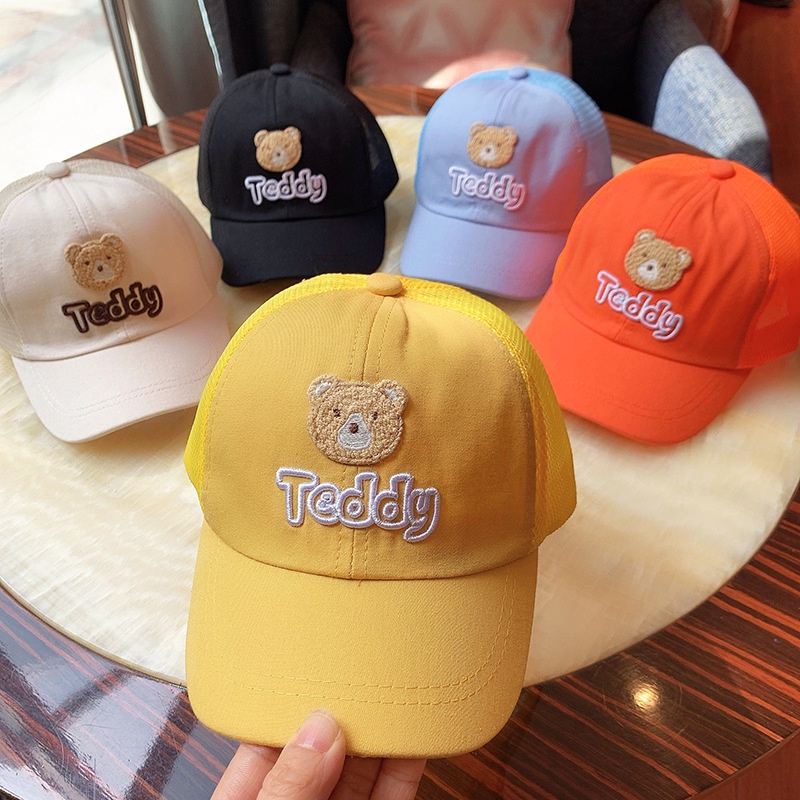 Mũ Lưỡi Trai Chống Nắng Họa Tiết Hoạt Hình Thời Trang Mùa Xuân Cho Bé