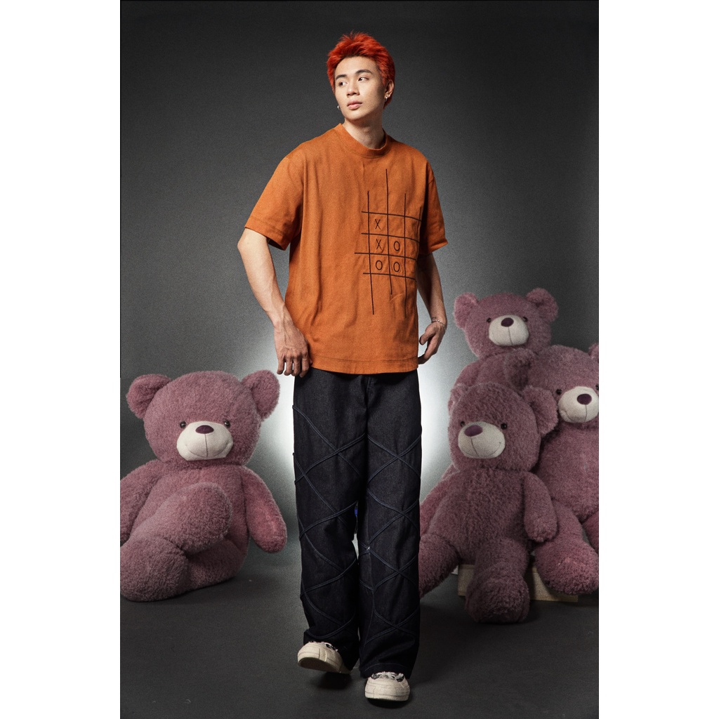 ÁO THUN X.O T-SHIRT CARAMEL BROWN