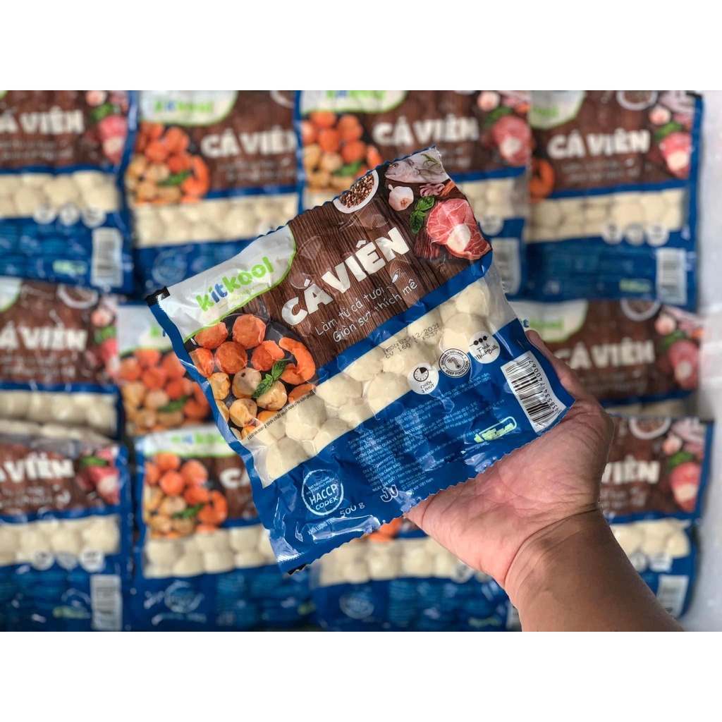 Cá viên 500g Lacusina / Kitkool / Jofood ngon