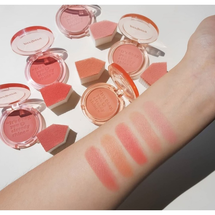 Má Hồng PERIPERA Pure Blushed Sunshine Cheek 4.2g