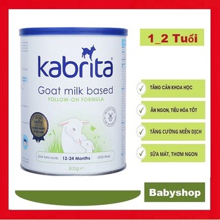 Sữa Dê Kabrita số 1,2,3 hộp 800g (hàng nhập khẩu nguyên lon từ Hà Lan)