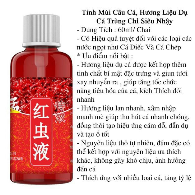 Tinh Mùi Chép + Rô + Diếc