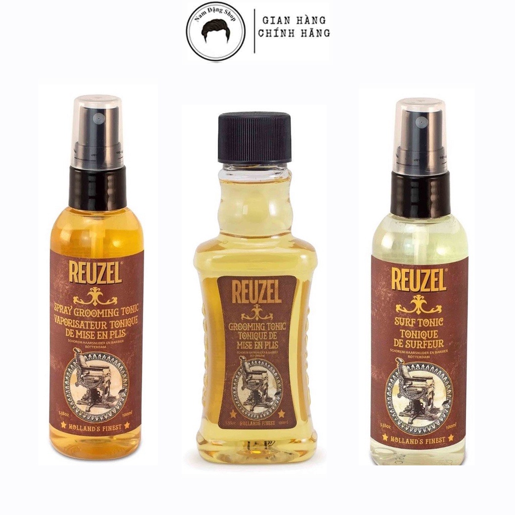 Chai xịt dưỡng, tạo phồng tóc Reuzel Tonic 20ML, 50ML, 100ML