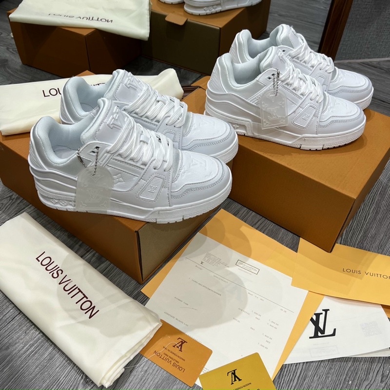 GIÀY LV TRẮNG DA LAI AU SC