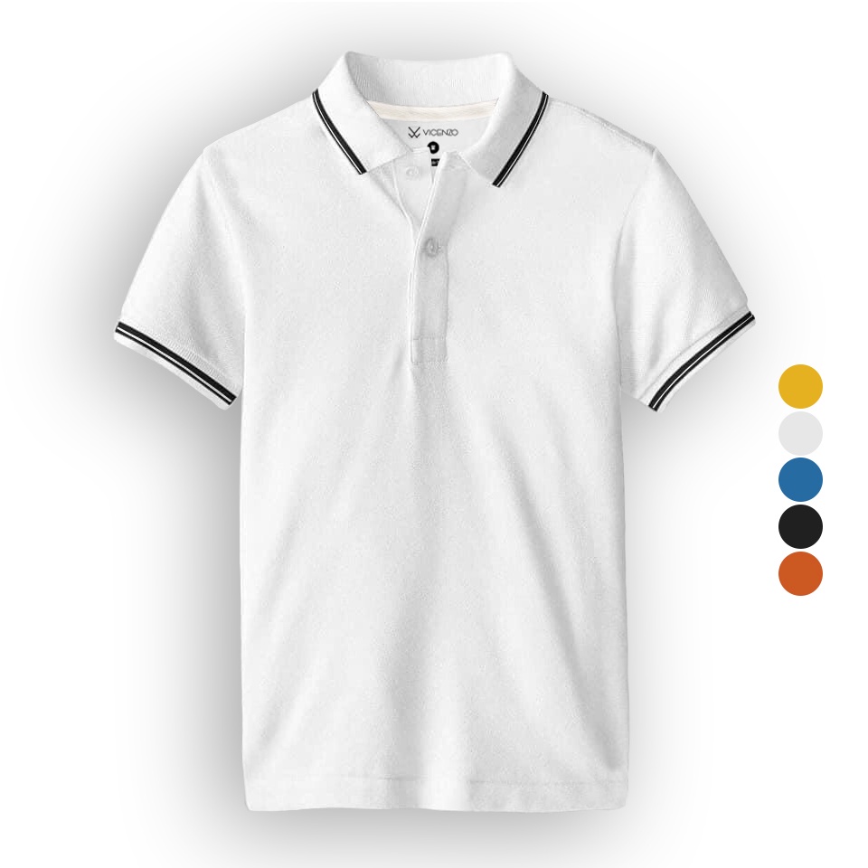 Áo Polo Nam VICENZO KIỂU DÁNG TRẺ TRUNG Năng Động Nhiều Màu Dễ Phối Đồ. Áo Polo Nam Hàng Chuẩn Xuất | BigBuy360 - bigbuy360.vn