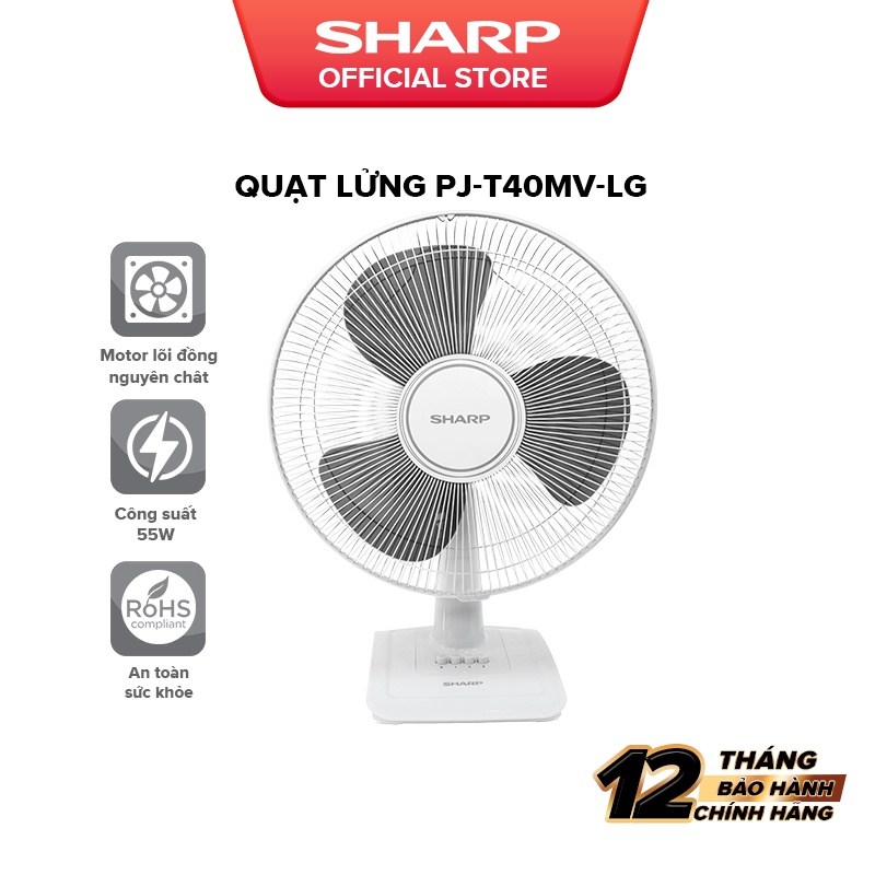 Quạt để bàn PJ-T40MV-LG Sharp