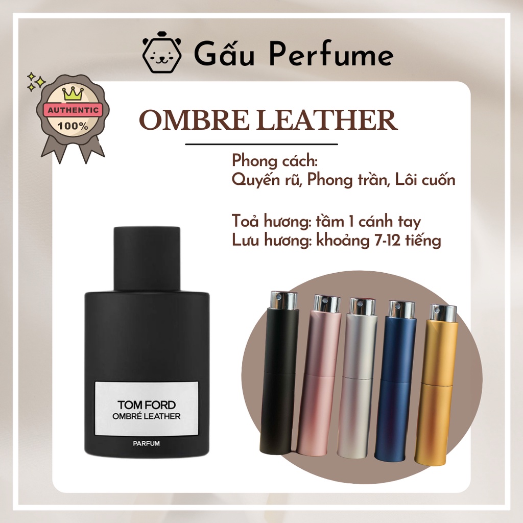 Mẫu thử Ombre Leather 10ML chính hãng