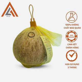 BÌnh rượu trái dừa Âu Lạc túi lưới 480ml