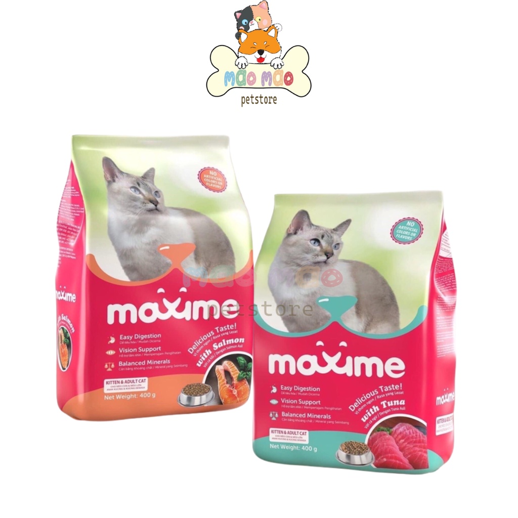 Hạt MAXIME Cho Mèo Mọi Lứa Tuổi Gói 400g