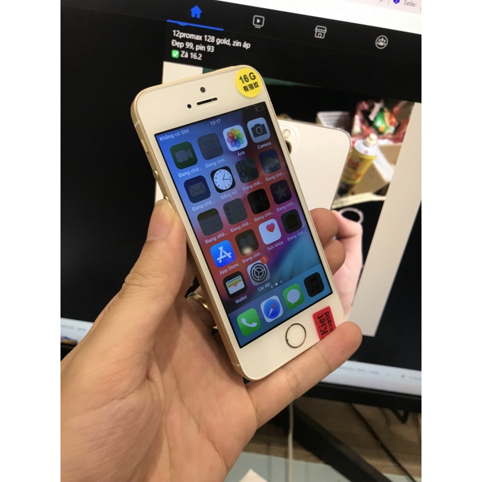 May cam ung ip5s su dung duoc tat ca ung dung