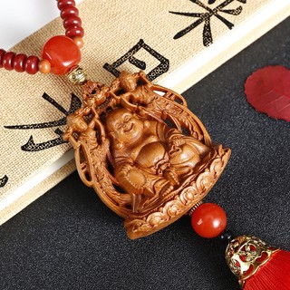 Khánh gỗ treo xe ô tô hình tượng phật