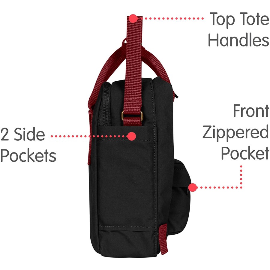 Túi đeo chéo Fjall Sling Black/Ox Red