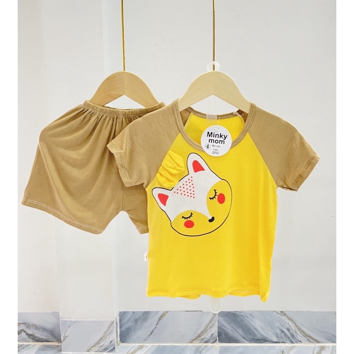 Bộ thun lạnh tay ngắn cho bé 7-18kg chất mát lắm