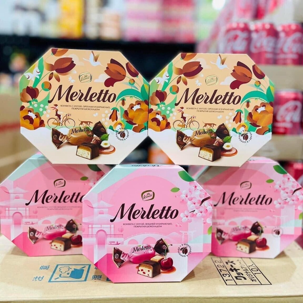 KẸO SOCOLA MERLETTO NGA 150g