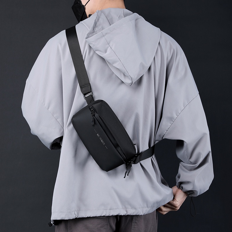 ✪ TÚI ĐEO CHÉO WE POWER NAM NỮ DA PU + OXFORD CHỐNG NÓNG KHI ĐEO