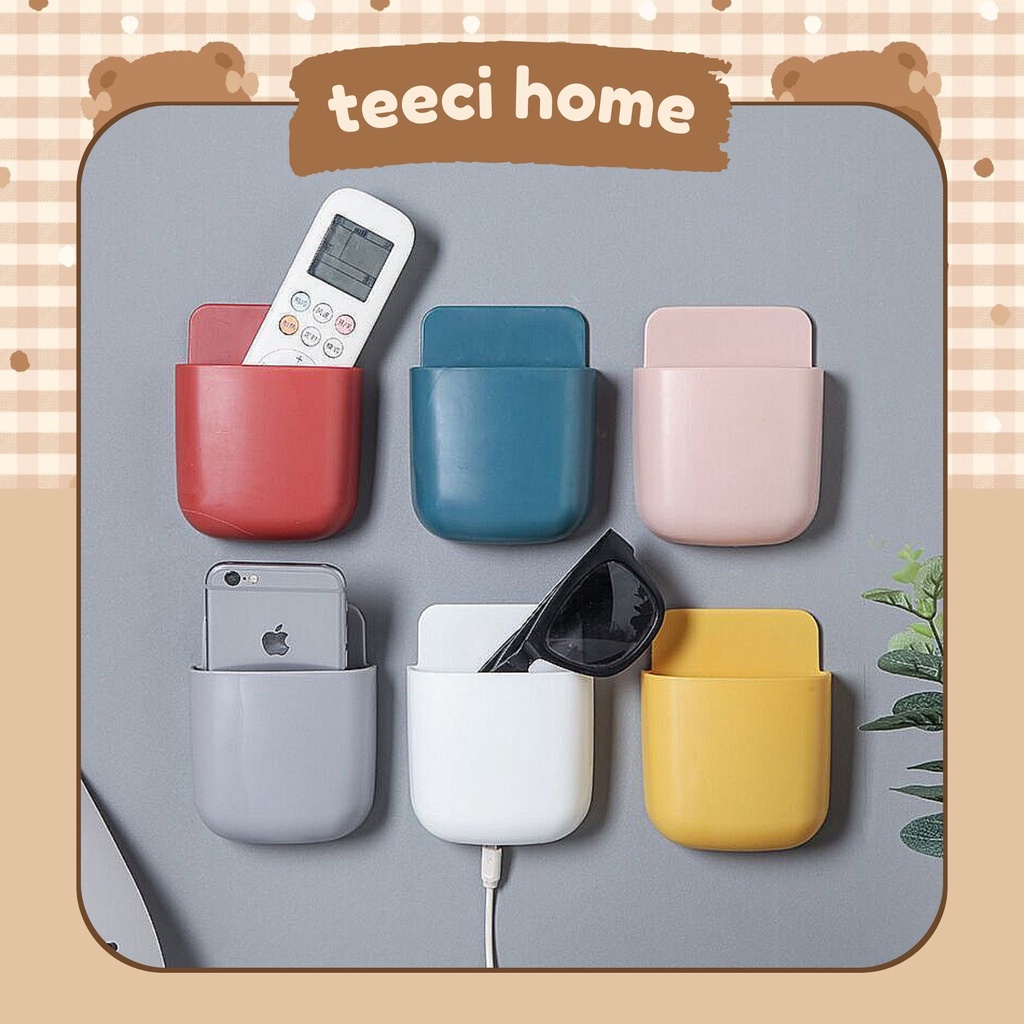 &lt;Tặng Sticker&gt; Khay Để Đa Năng Một Màu Trang Trí Phòng Kệ Để Điều Khiển Điện Thoại Đồ Dùng Cá Nhân U069