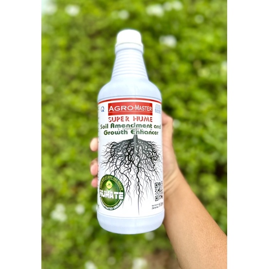 PHÂN BÓN LÁ SINH HỌC AGRO - MASTER SUPER HUME PHÁT TRIỂN RỄ CỰC MẠNH, PHÁT TRIỂN LÔNG HÚT KHÁNG LỠ CỔ RỄ, THỐI RỄ 1L