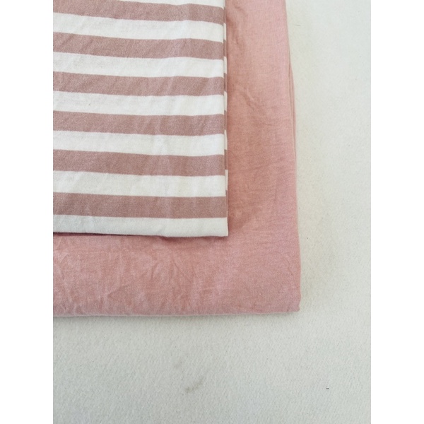 Vải thun cotton 2c tông hồng đỗ