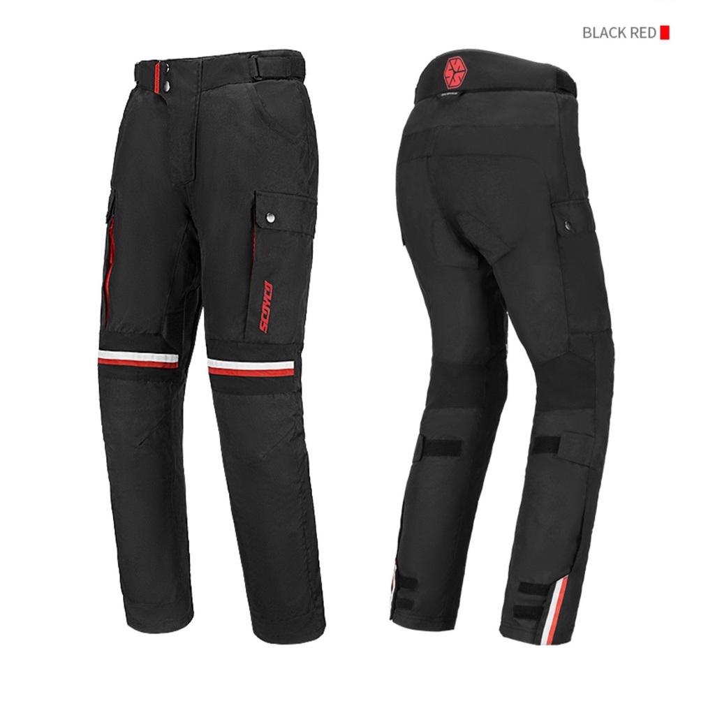 Quần giáp bảo hộ mô tô, xe máy chống nước Scoyco P106