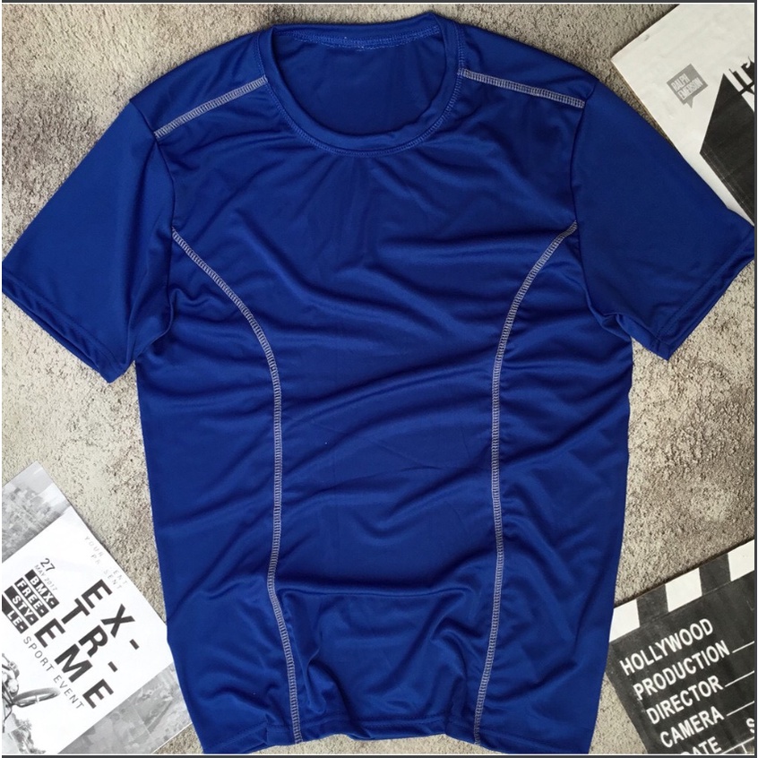 Áo thể thao nam Gym Shark phối sườn