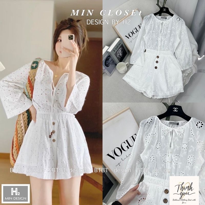 Jum Thô Ren Khuy Gỗ MIN • Melanie Boutique