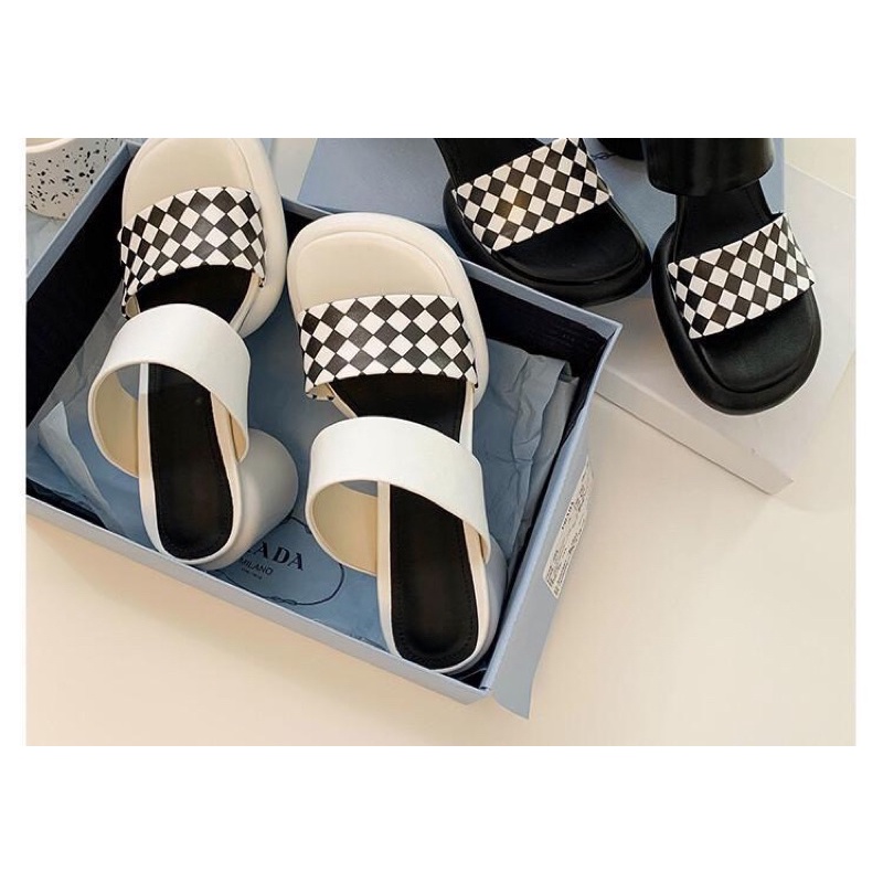 Guốc gót nhập đế 6p