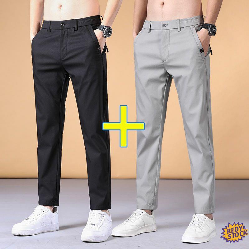 Chất lượng cao Qu N kaki T I H P nam Hiphop Ng R Ng Mùa Thu Cho nam Và Nữ#Quần Tây Ống Đứng Dáng Rộng Co Giãn Kiểu Công Sở Thời Trang Cho Người Trung Niên 39