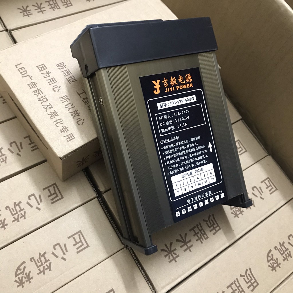 Bộ nguồn 12V 33A 400W dùng ngoài trời