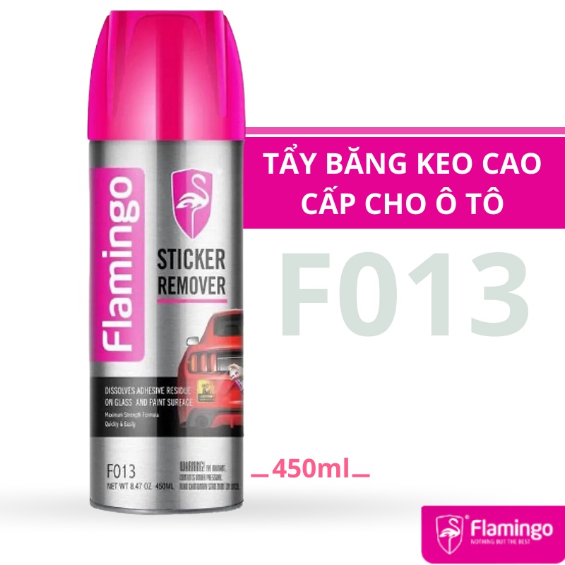 Tẩy Băng Keo Cao Cấp Sticker Remover Flamingo F013 450ml - Hãng Phân Phối Chính Thức