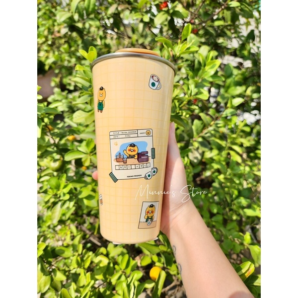 [Starbucks Korea] Bình Starbucks Korea x Kakao Friends Limited Edition Chunsik Togo Tumbler 16Oz (473ml)
