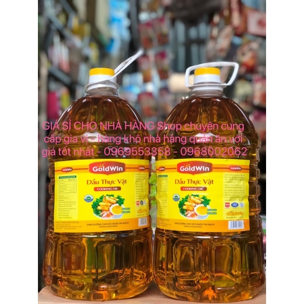 DẦU ĂN CAO CẤP GOLDWIN 4.5L - 1 THÙNG 4 CAN