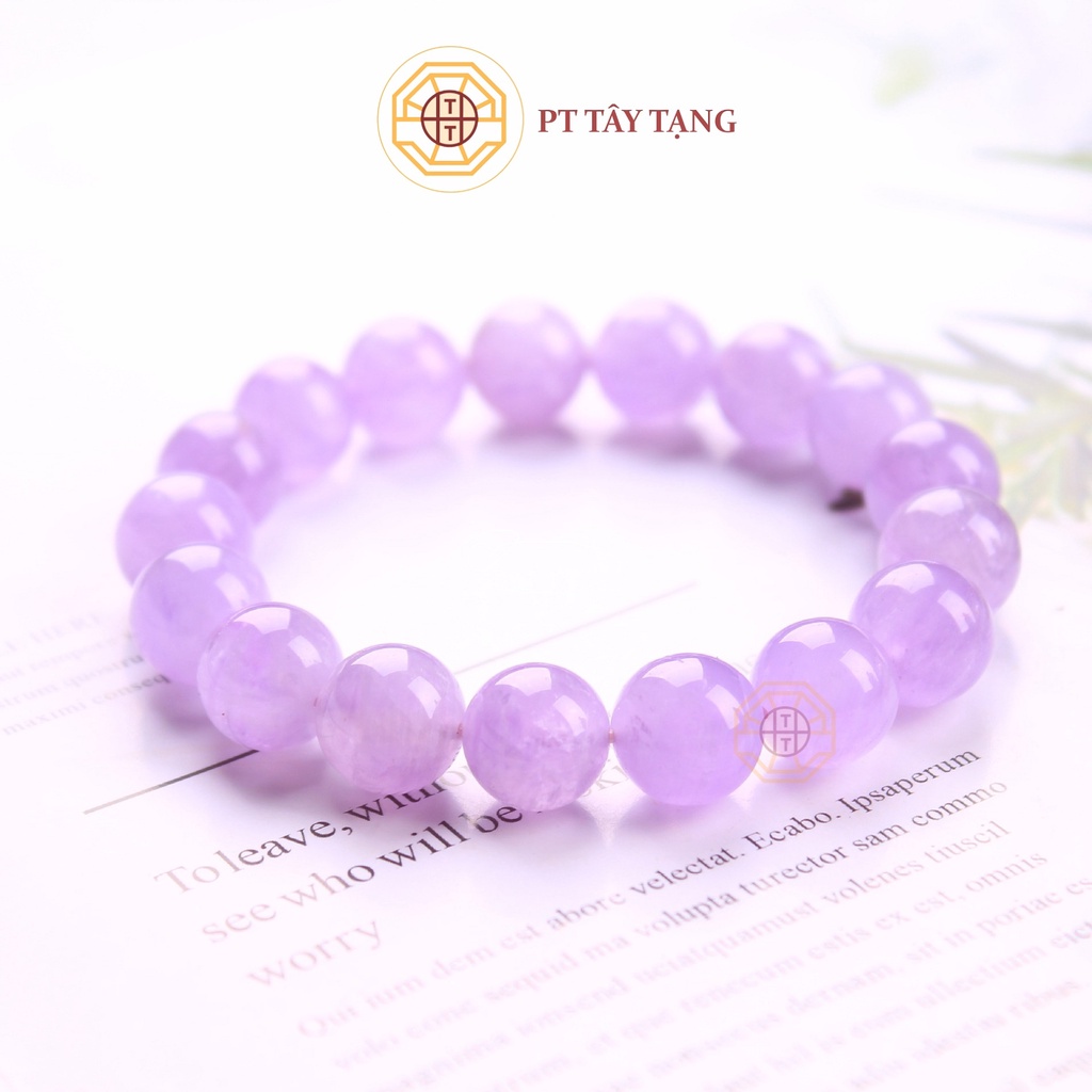 Vòng Tay Phong Thủy Pha Lê Tím Cao Cấp  May Mắn Tài Lộc Tình Duyên - Phong Thủy Tây Tạng HCM