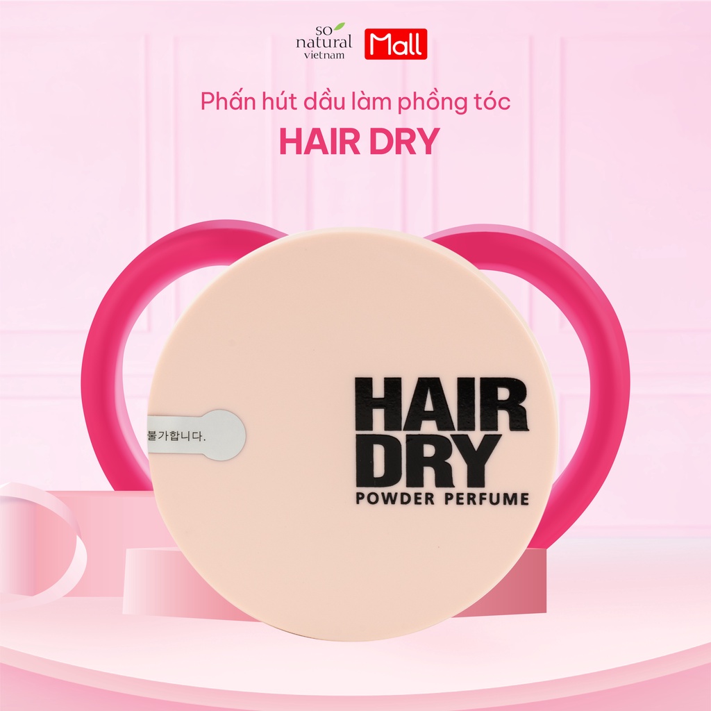 Phấn Tóc Gội Đầu Dạng Khô Hương Nước Hoa Hair Dry Powder Perfume SoNatural