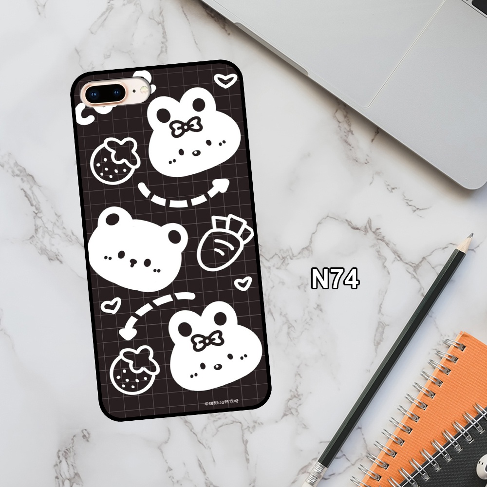 Ốp Lưng Điện Thoại Iphone 5/6/6s/6 Plus - Iphone 7/8/7 Plus/8 Plus In Hình Gấu Cute - CASE88