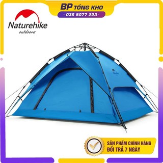 Lều du lịch, dã ngoại Naturehike NH21ZP008 tự bung cao cấp 3 - 4 người chống nước