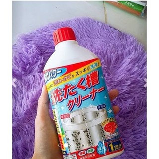 Nước tẩy lồng máy giặt rocket chai 550g