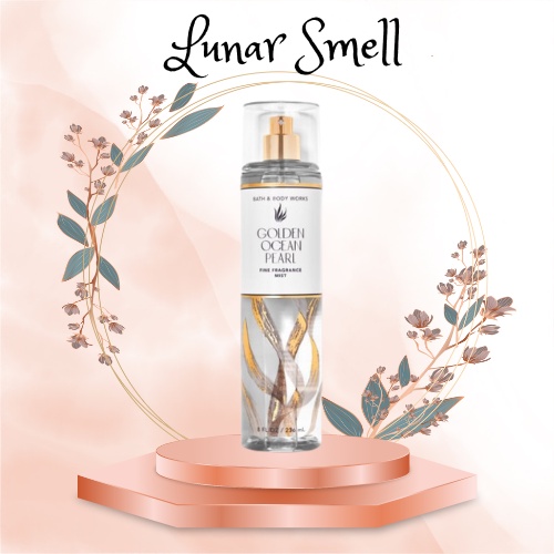 Xịt thơm body mist Bath & Body Works Golden Ocean Pearl