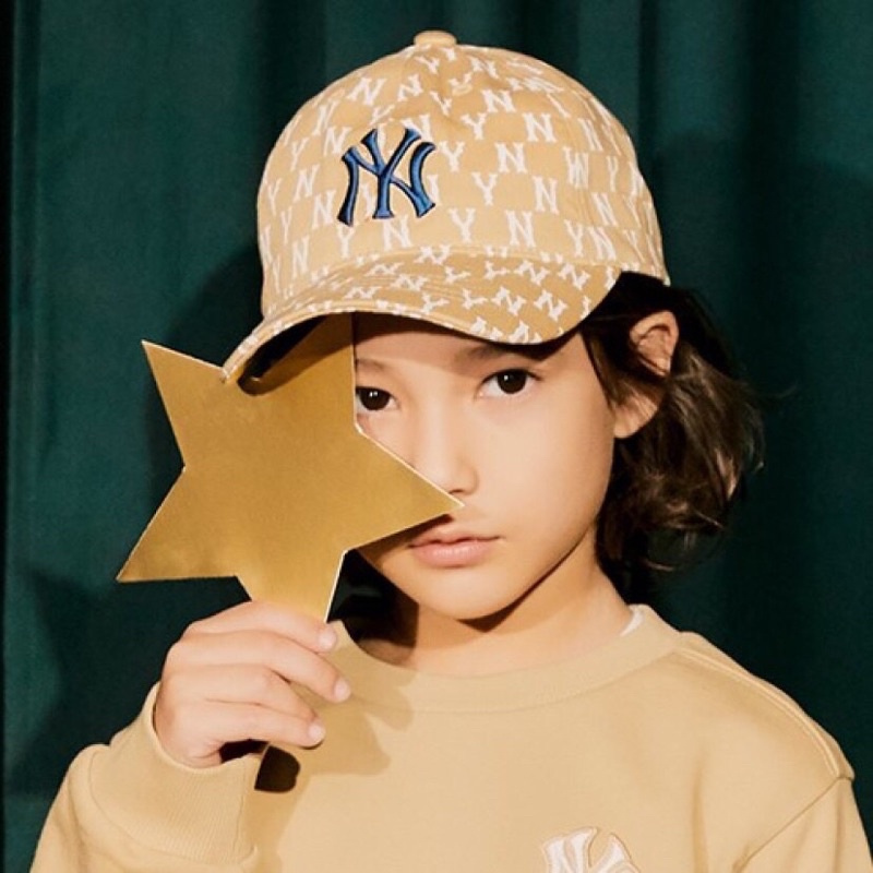 Mũ lưỡi trai MLB dành cho b trai và bé gái có 4 màu