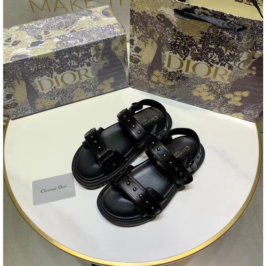 Dép Sandal, Dép Lê Nữ Dr Quai Ngang Hàng fullbox Size 35-38- sẵn kèm video thật