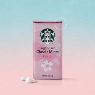 KẸO NGẬM STARBUCKS KHÔNG ĐƯỜNG SUGAR-FREE CLASSIC MINTS