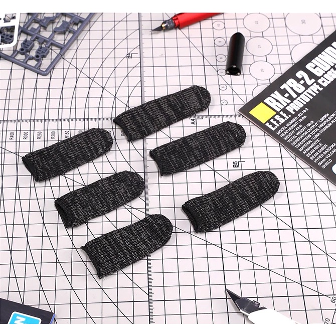 Găng Tay Bảo Vệ Khi Lắp Ráp Mô Hình Nhựa CF-01 Anti-cut Finger Cots DSPIAE