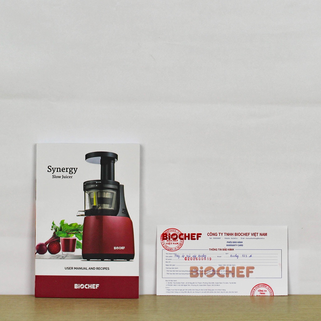 Máy ép chậm trái cây Biochef 555, Biochef 666, Biochef 888  -Chính hãng BH-15 Năm