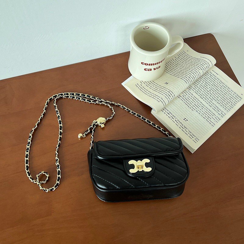 Túi đeo chéo mini dây xích thời trang hot 2023