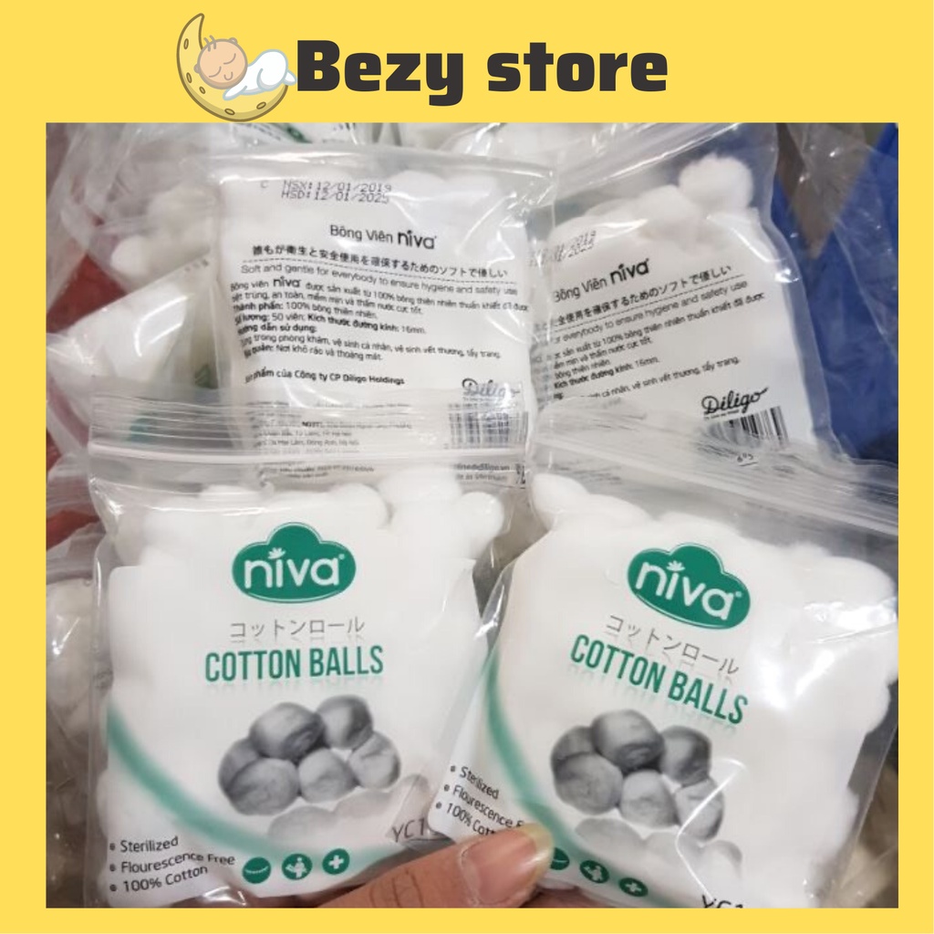 Bông bịt tai / nhét tai cho mẹ sau sinh (50 - 100 viên)