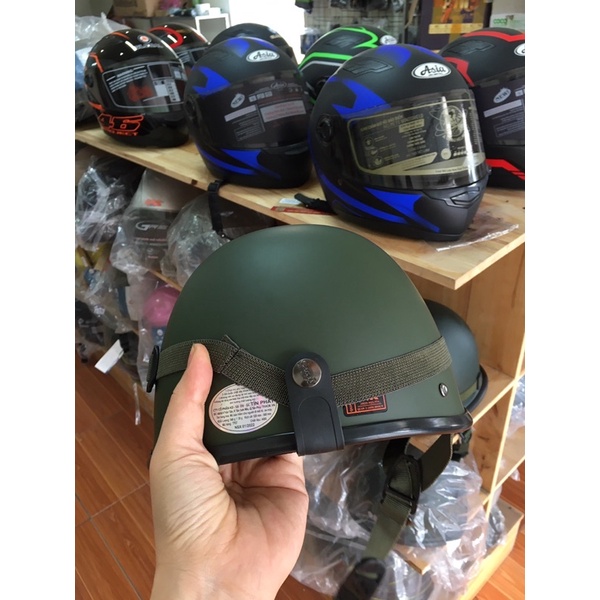 Mũ bảo hiểm lính nguỵ loại dày