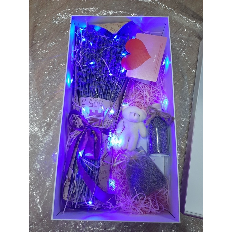 Hoa khô Lavender Pháp, hoa oải hương đẹp loại 1 làm hộp quà tặng ý nghĩa