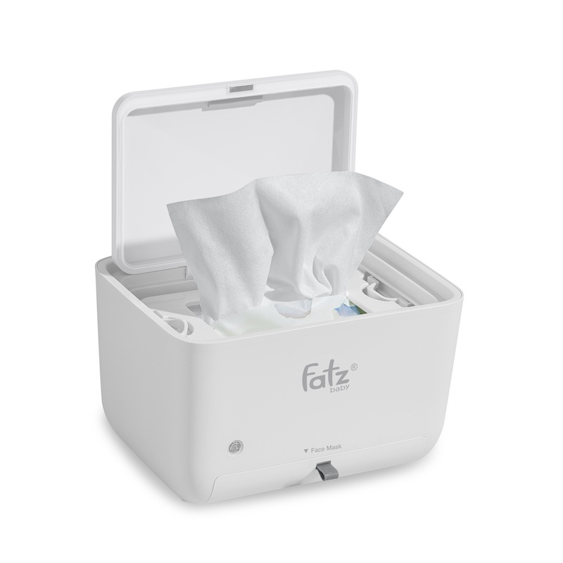 MÁY Ủ ẤM KHĂN GIẤY ƯỚT FATZBABY CÓ NGĂN ĐỰNG MẶT NẠ DƯỠNG- WARM 3 - FB7250BT
