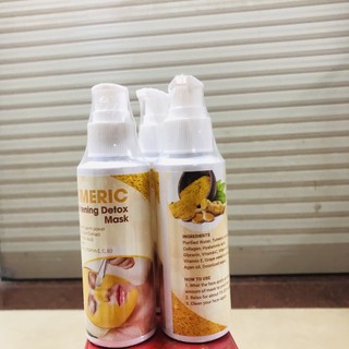Mặt nạ tảo xoắn sủi bọt thải độc da